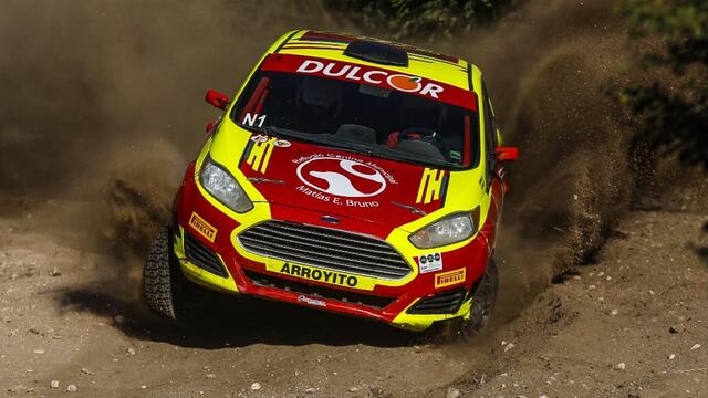 Mario y Nicolás Bruno rally Cordobés