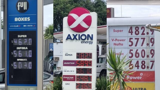 Nuevos valores de los combustibles en Rafaela