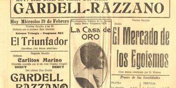 Carlos Gardel en Tres Arroyos