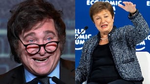 Javier Milei habló con Georgieva y afirmó que el FMI “se mostró colaborativo” con Argentina. Foto: Los Andes