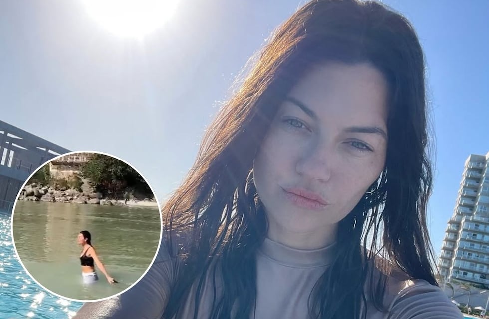 Sofía “Jujuy” Jiménez se bañó en el Río Ganges y desató la polémica en redes: “Aguas contaminadas”
