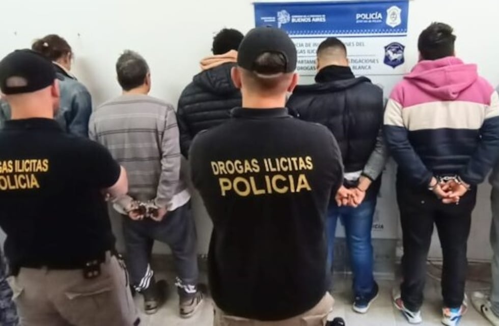 Venta de drogas en Punta Alta: ordenaron prisión preventiva para los 9 detenidos