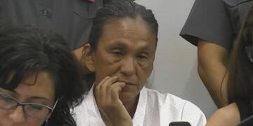 Milagro Sala en el Juzgado Federal. (captura de video)