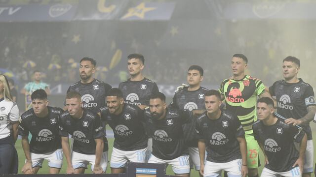 La formación de Belgrano en la Bombonera, con cinco juveniles que por primera vez juegan en este escenario.