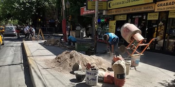 La Municipalidad de la Ciudad de Mendoza sigue ejecutando diferentes obras incluidas en el Plan de Reactivación Urbana
