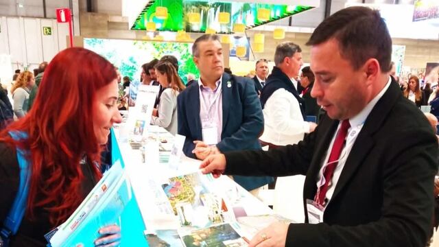 Las Cataratas del Iguazú presente en la Feria Internacional de Turismo de Madrid.