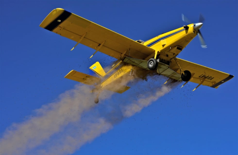 Cuenca del Morro: se llevó a cabo la segunda siembra aérea