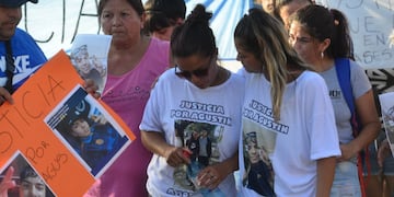 Marcha por el asesinato de Agustín Ávila en Guiñazú. (Javier Ferreyra / La Voz)