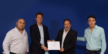 Balizado de la pista del aeroclub