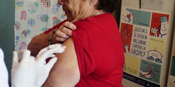 Vacuna antigripal. (Javier Cortéz/Archivo).