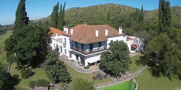 La estancia Potrerillo de Larreta, ubicada en la periferia oeste de Alta Gracia, a unos 38 kilómetros de la capital cordobesa. (Archivo)