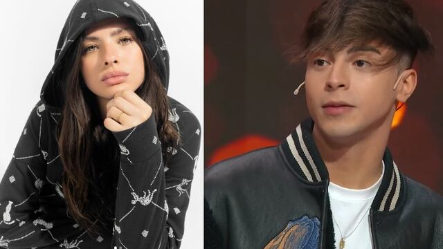 Rusherking y La China Suárez. (Instagram/Captura)