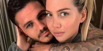 Wanda Nara y Mauro Icardi: otro distanciamiento en las redes sociales.