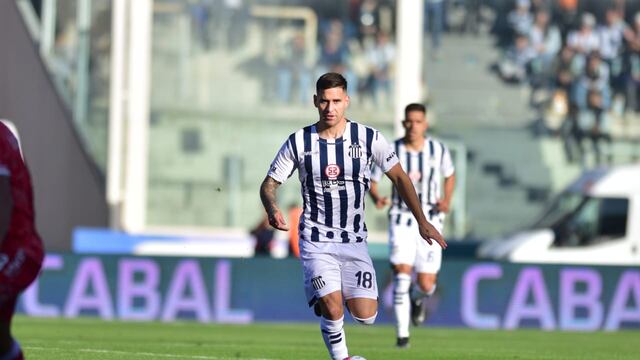 Rodrigo Villagra se pierde el último partido de Talleres en la Copa de al Liga, ante Independiente.