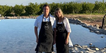 María y Diego se instalaron en el sur de Córdoba, donde tienen un emprendimiento familiar que sorprende a la Argentina y al mundo.