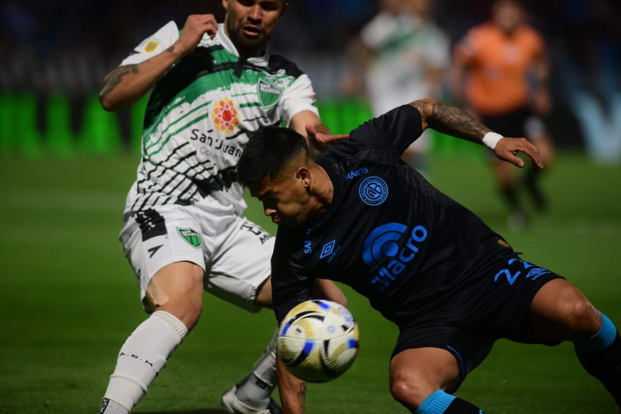 Belgrano recibió a San Martín de San Juan en el Gigante de Alberdi. (José Gabriel Hernández / La Voz)