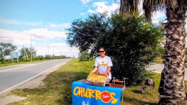 La conversación viral entre una vendedora de churros y un delincuente.