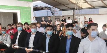 Carlos Paz. Asumieron los nuevos integrantes del Parlamento Juvenil.