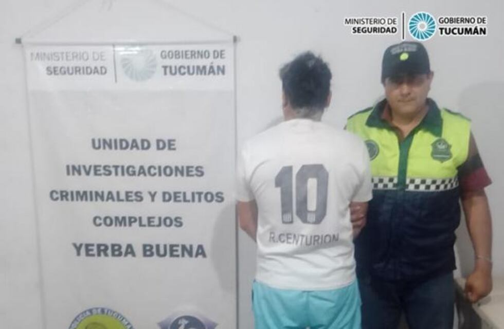Un prófugo de la justica fue capturado en Yerba Buena