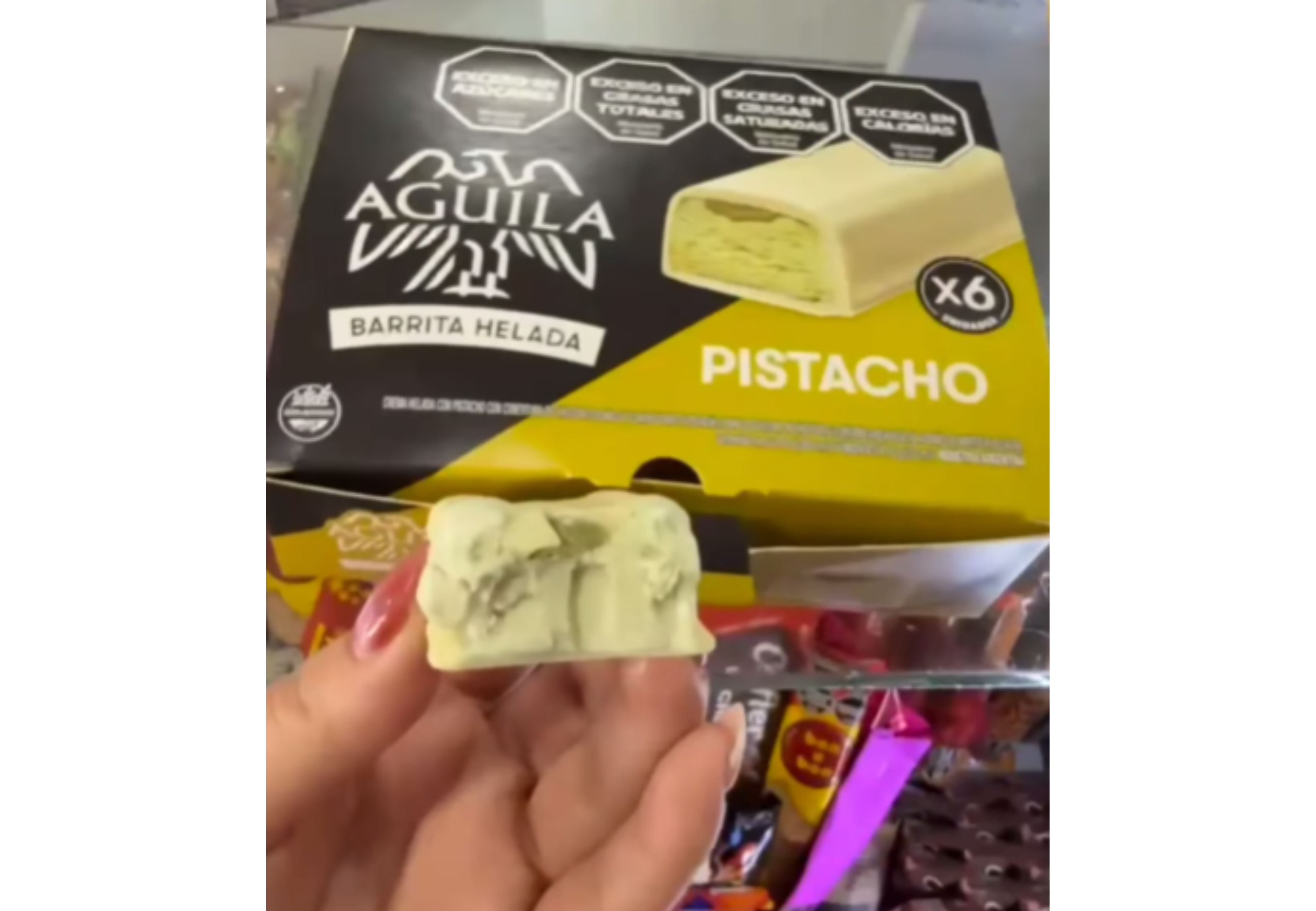 Así es por dentro la barrita.