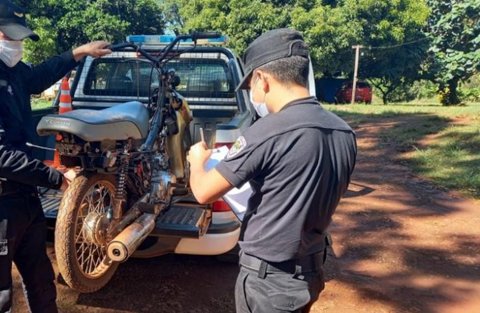 Motocicletas robadas en Oberá fueron recuperadas en Guaraní y Colonia Alberdi