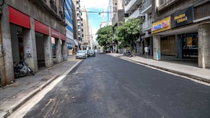 Las obras comenzaron a principios de enero para renovar el pavimento.