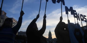 NI UNA MENOS. (Télam / Archivo).