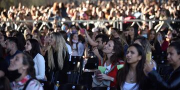 ElGobierno nacional decidió ampliar al 100% la capacidad autorizada de personas para asistir a eventos masivos - Foto facundo luque