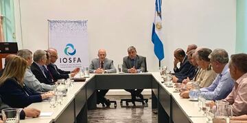 Asumió el nuevo Presidente de IOSFA