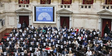 La Cámara de Diputados sesiona por jubilaciones y discapacidad (Archivo)