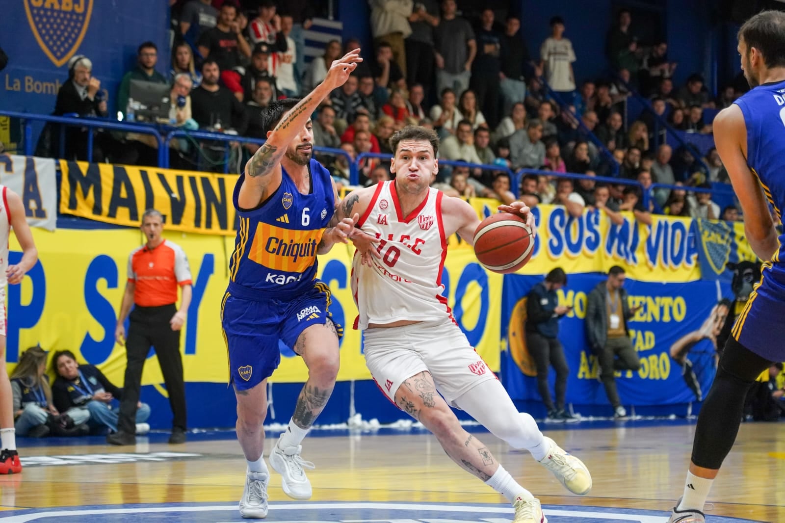 Nicola Pomoli y Santiago Scala, dos protagonistas de la final entre Instituto y Boca. (Prensa Instituto)