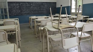 Aula vacía.