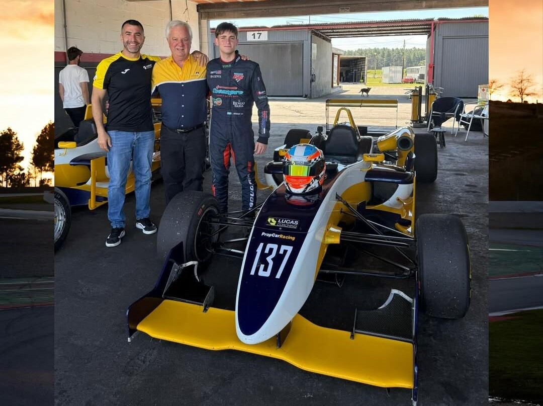 FAUSTO ARNAUDO PRUEBA POSITIVA CON UN FÓRMULA 3 EN BRASIL