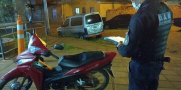 Recuperan motocicleta robada en Posadas.