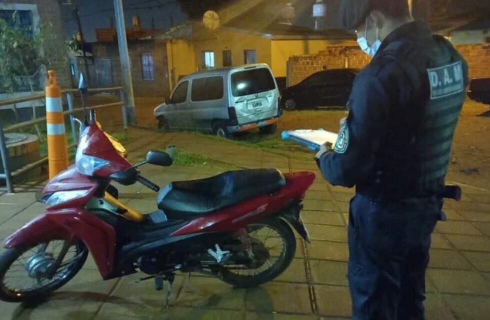 Recuperan motocicleta robada en Posadas