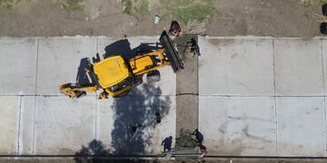 Pavimentación en Frontera