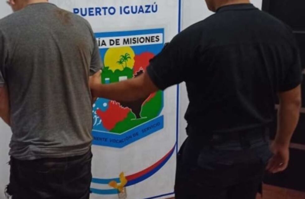 Individuo reducido y atado por intento de robo en Puerto Iguazú