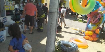 Accidente en Valle Hermoso