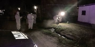 Ambas víctimas sufrieron lesiones cerca del cruce de Pueyrredón y Monte Flores.