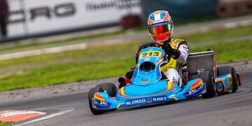 Fausto Arnaudo piloto Arroyito WSK Super Master