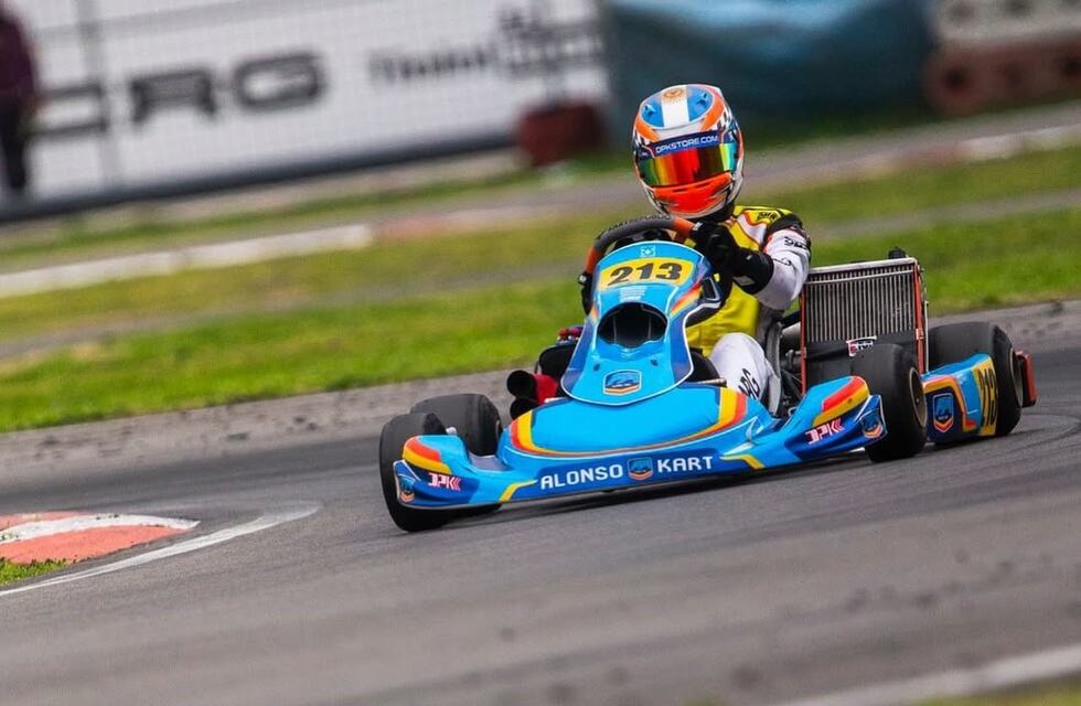 Fausto Arnaudo logró una destacada participación en Viterbo en la fecha 5 del WSK Super Master