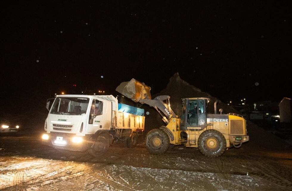 Operativo invierno 2023 en Ushuaia