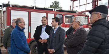 Bomberos Voluntarios de Pueblo Belgrano recibieron aportes de la provincia