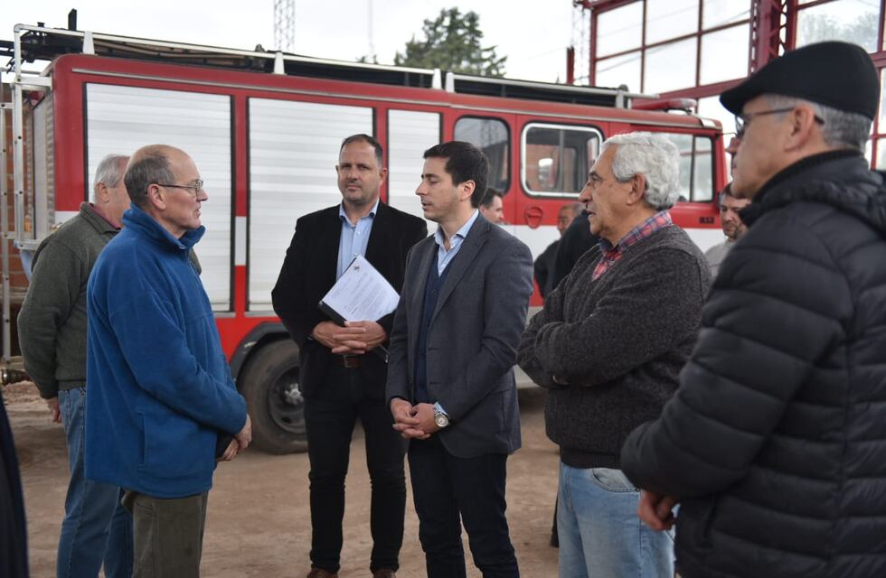 Bomberos Voluntarios de Pueblo Belgrano recibieron aportes de la provincia