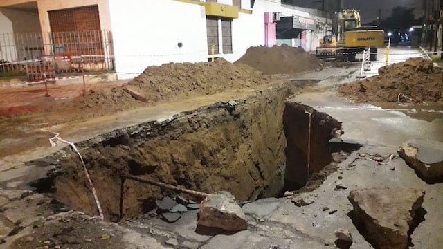 El cráter que afecta a los vecinos de Córdoba.