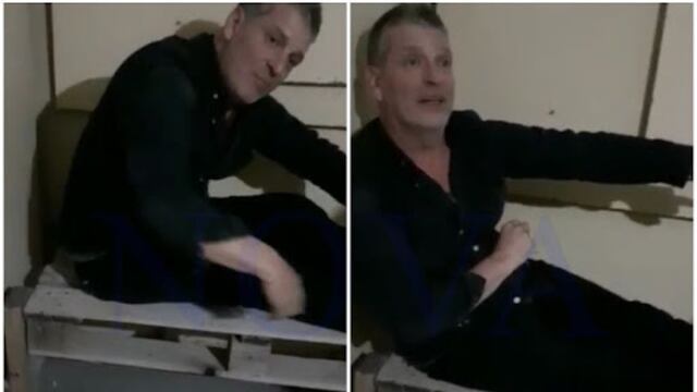 Alterado, el presidente del banco Chubut fue demorado por insultar a los policías estando ebrio.