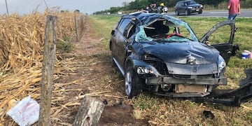 Accidente en ruta 19