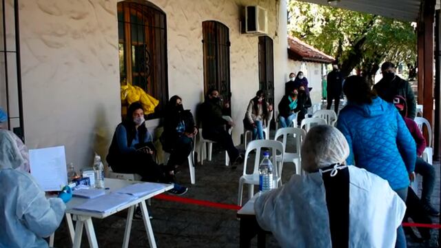 Jornada de testeos masivos en La Cumbre.