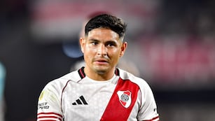 Maxi Salas anotó el gol para que River diga presente en las semifinales de la Copa Argentina. (River)