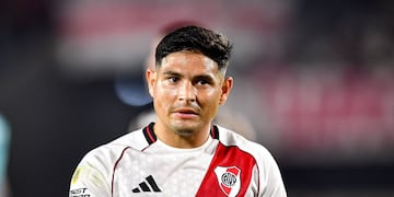Maxi Salas anotó el gol para que River diga presente en las semifinales de la Copa Argentina. (River)